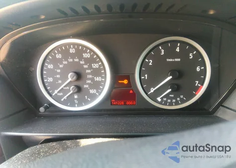 2007 BMW 530I из США, поврежденный, VIN WBANE73567CM52743